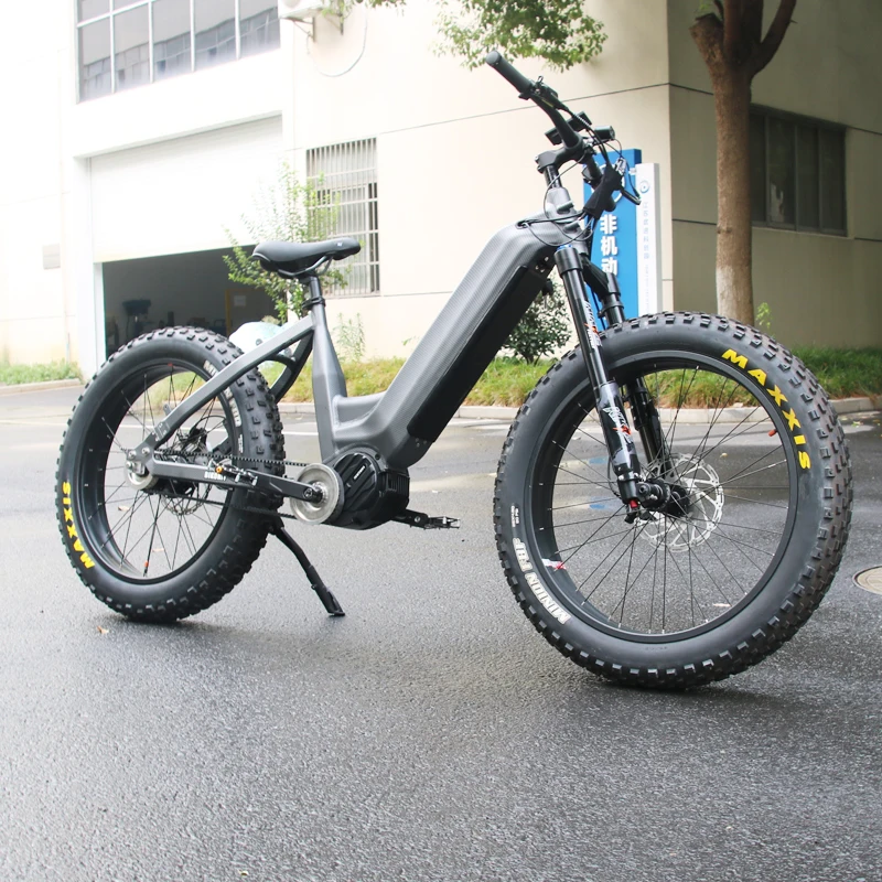 Bafang M630 Mid Drive E Bike M630 Ebike 52v 25Ah 1500w Electric Mountain  Bike 26 Inch Fat Tire Ebike With Bafang Inner Speeds
