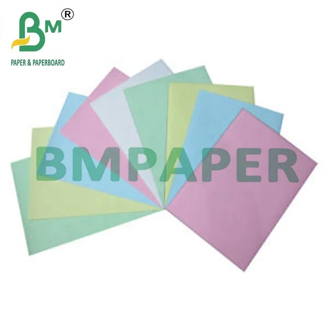 CB / CF / CFB Colorful NCR Carbonless Paper Sheet For Computer Printing