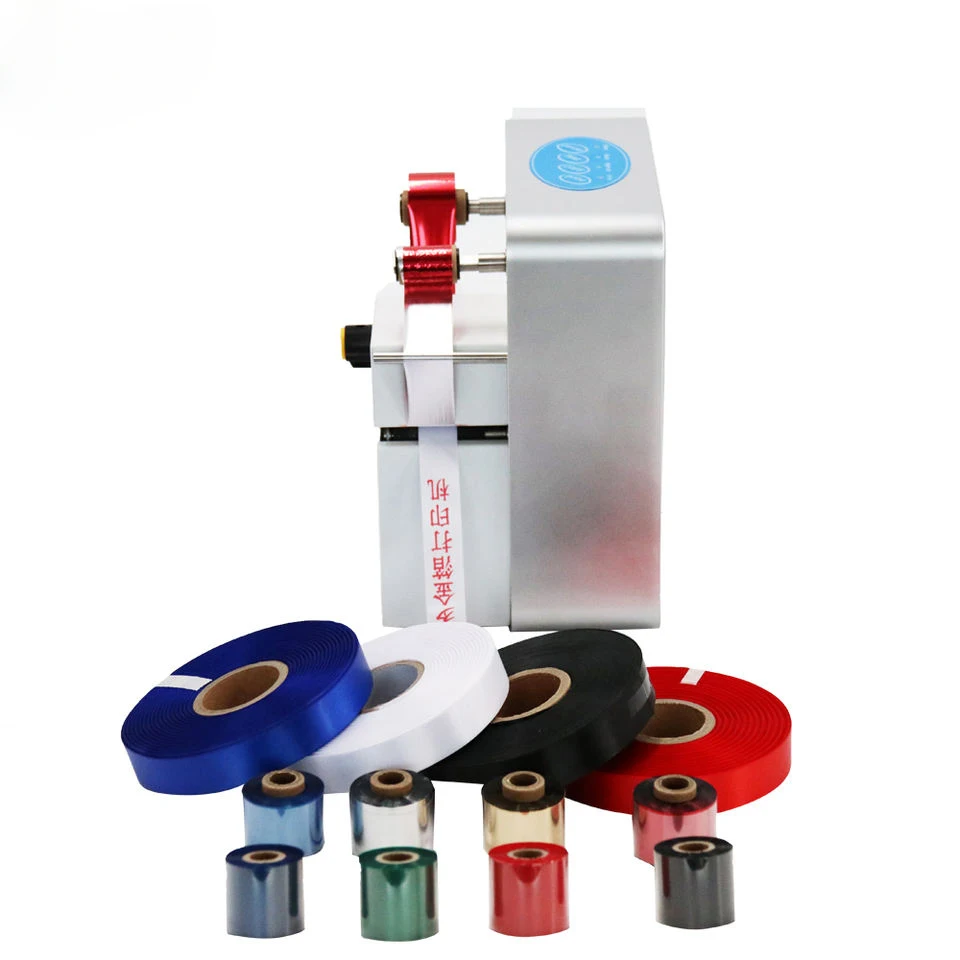 Hot Foil Digital Satin Ribbon Printing Machine Hot Foil Pri Ribbon