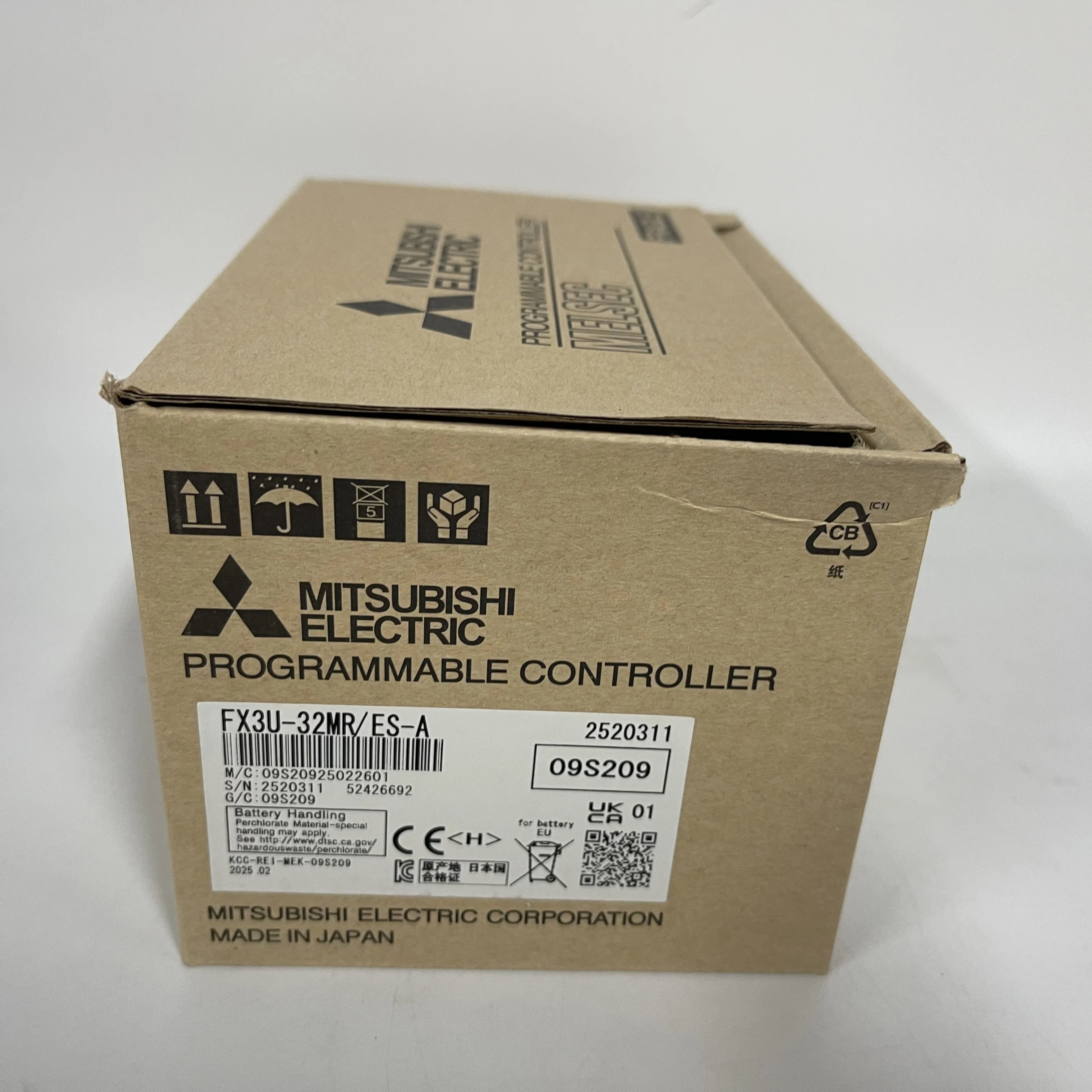 MITSUBISHI Programmable Controller FX3U-32MR/ES-A MITSUBISHI Programmable Controller FX3U-32MR/ES-A