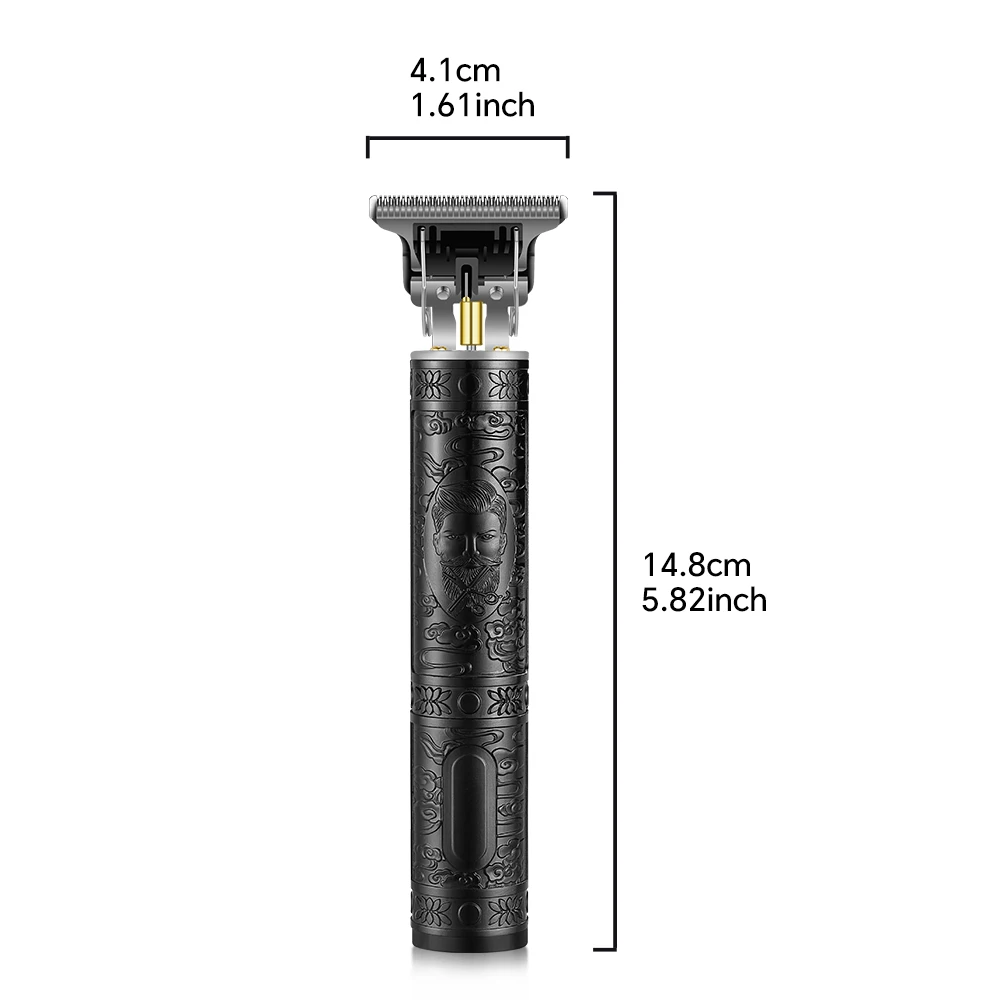 Professional Rechargeable USB Electric Hair Trimmer for Clipper for Men Stainless Steel Blade for Home Hotel Outdoor and RV Use factory