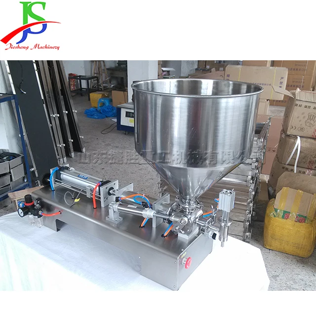 Большая емкость, полуавтоматическая машина для наполнения пастой