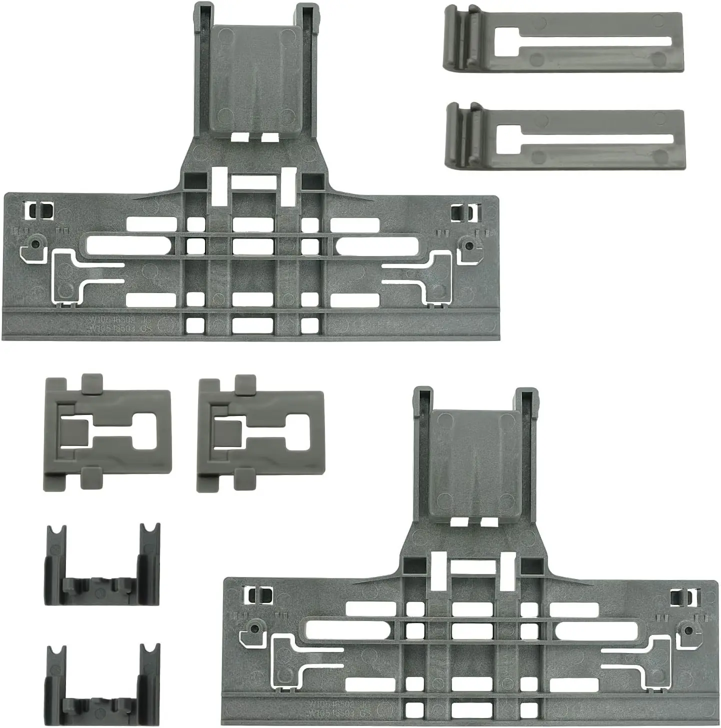 Phụ tùng máy rửa bát bán chạy Khay trên máy rửa bát W10546503 & W10195840 & W10195839 & W10250160