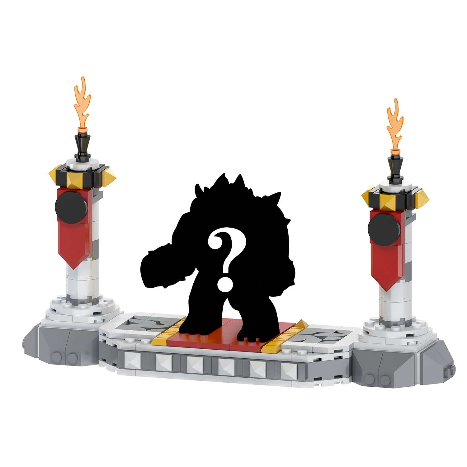 ゲームキャラクター SUP. PRO. XL FOREST BLOCKS GILDED VER