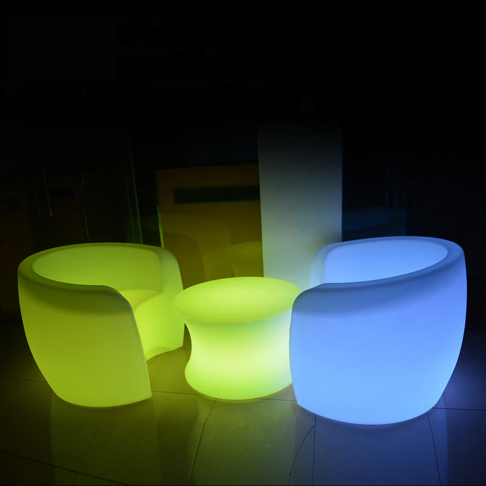 Водонепроницаемая светодиодная мебель для патио