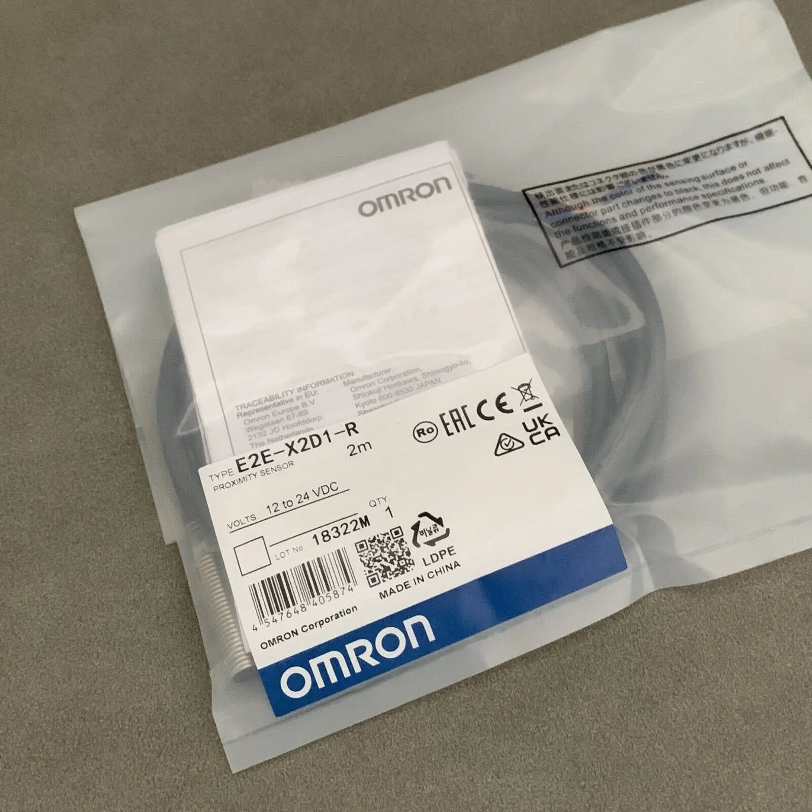 Omron Shielded Proximity Sensors for sale