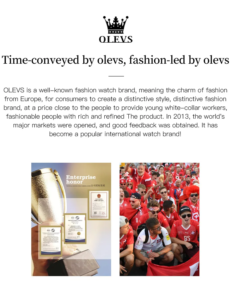OLEVS Watch Brand Water | GoldYSofT Sale Online