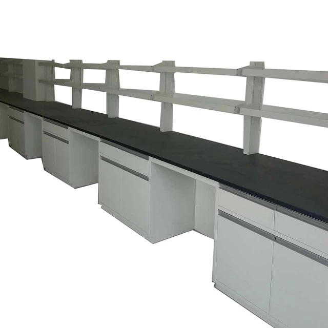 customizable factory direct supply customized laboratory side bench whole body is made by galvanized steel nice looking