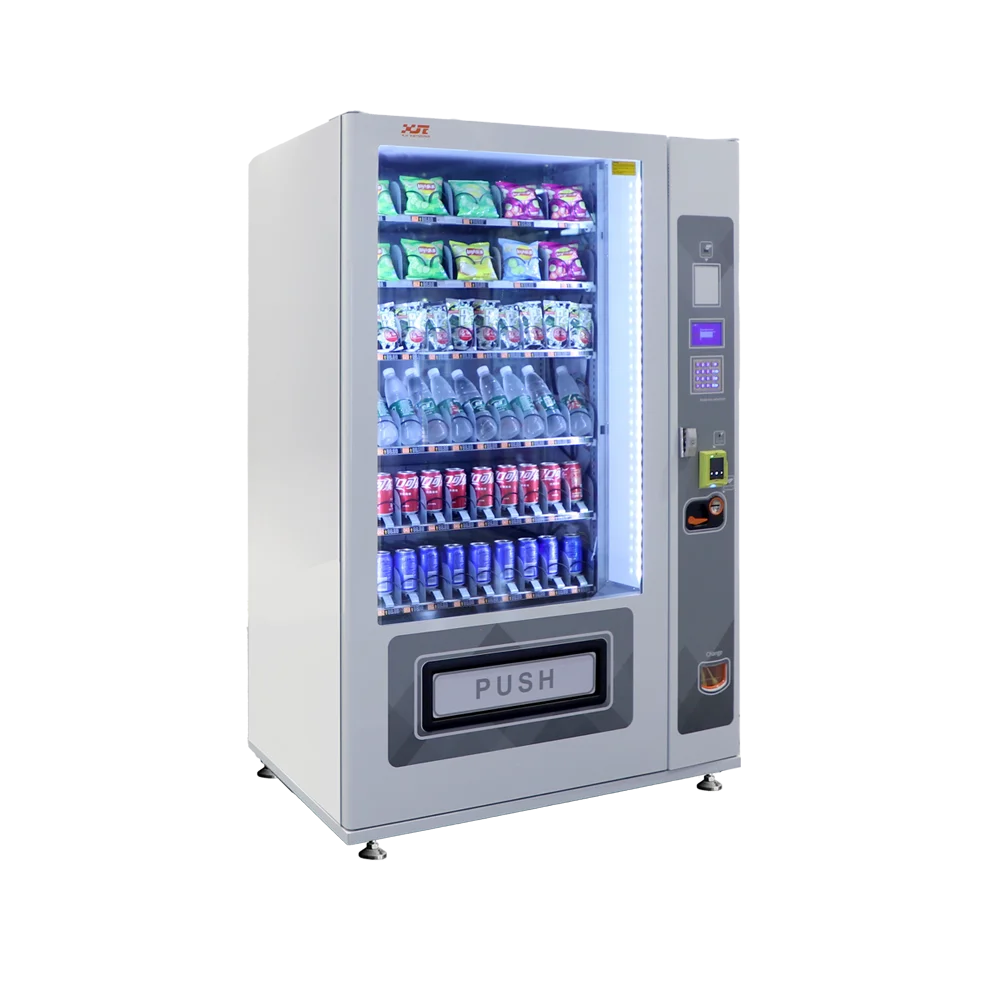 XY Automatic Drink and Snack Vending Machine Supplier Hot Sell Food Vending Machine