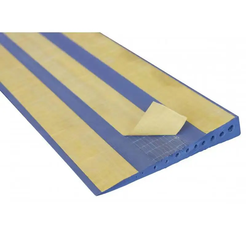 TPE Material Indoor Rubber Wheelchair Threshold Ramp Speed Bumps for Bathroom Use manufacture