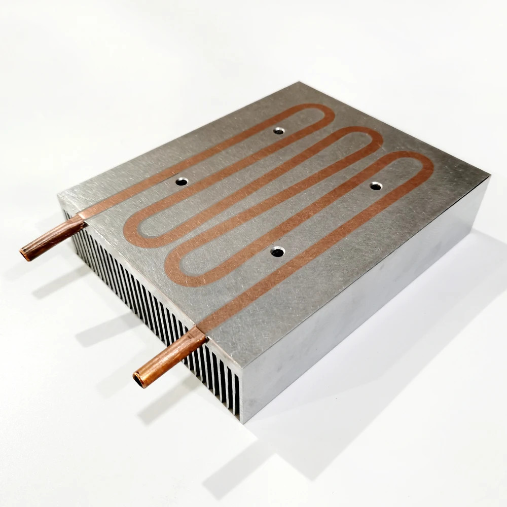 Custom Liquid Cooling Heatsink Water Cooling Heat Sink With Cooper
