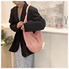 Borsa grande con fiori rosa