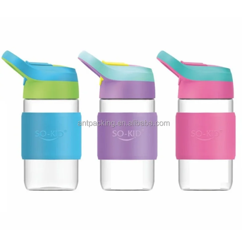 Anti Scalding Children's Stainless Steel Water Bottle Straw 500ml Thermal Insulation Eco-Friendly Outdoor Sports Water Cup Lids