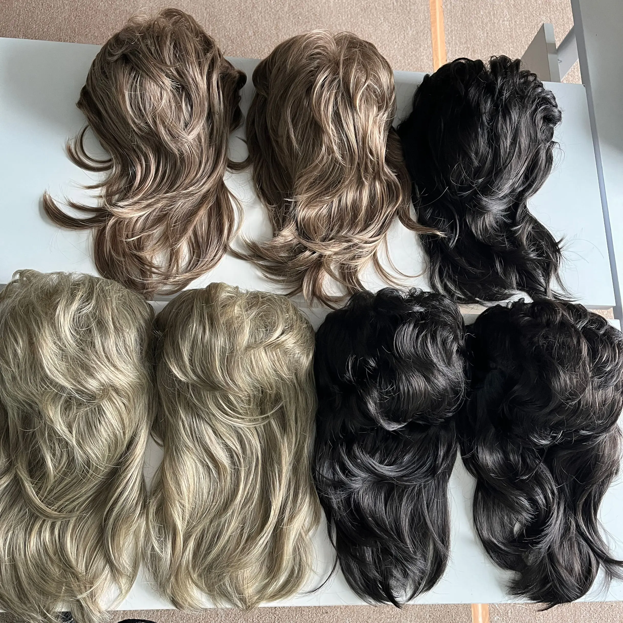 Wholesale Synthetic Wigs Heat Resistant 80s Men's Costumes Fancy Dress  Party Accessory Cosplay Wig Mullet Wigs for Men