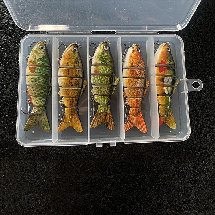 multi jointed fishing lures