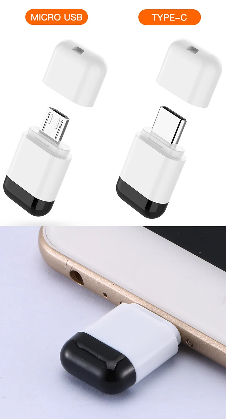 Type C Micro USB Interface Smart Mobile Phone App Control Remote Control Wireless Infrared Appliances Adapter Universal Support