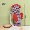 Vocalizzazione in tessuto viola cavalluccio marino-molare