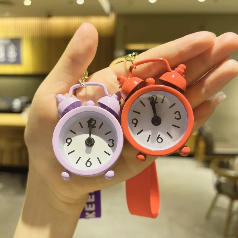 Mini Orologio Digitale Portachiavi Con Display LED - Orologio Elettronico Portatile Per Studenti, Bambini, Viaggi - 2