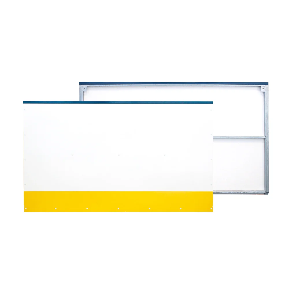 Zspe Good Impact Resistant Stadium Barriers Hdpe Plastic Fence Hockey Ice Rink Dasher Board