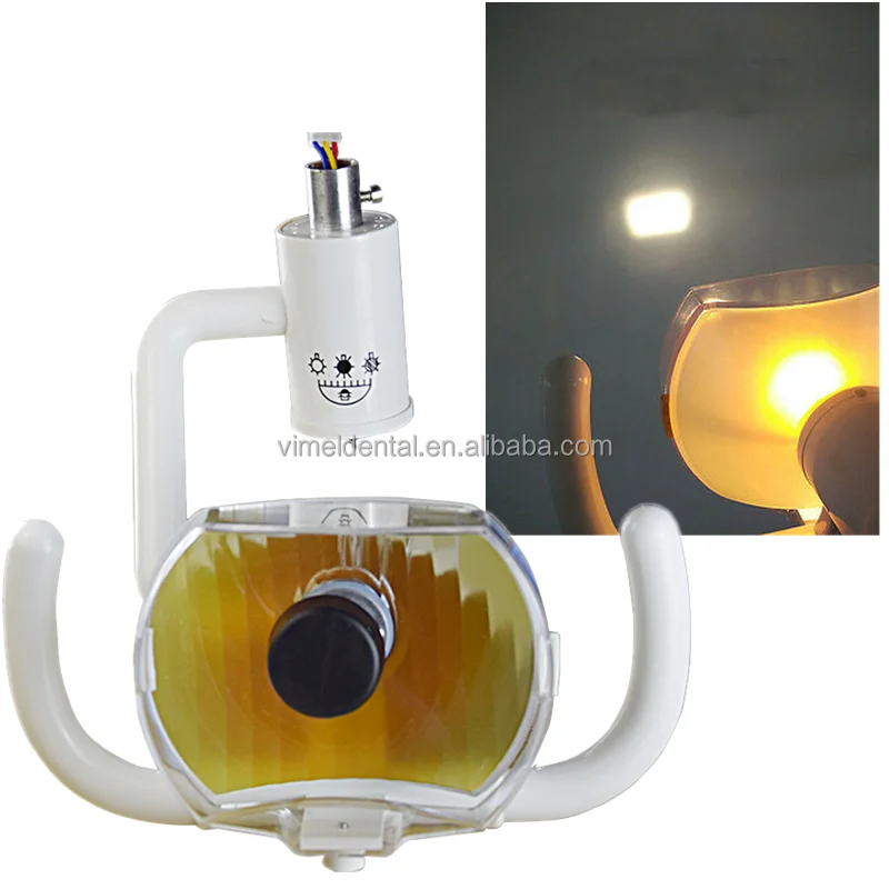 Dentisty Halogen Lamp Aluminum Shell Oral Operation Metal Connector 50w