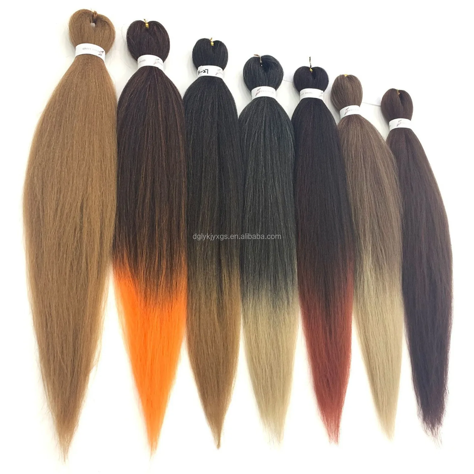 Hot Sales 3x Prestretched Ez Braiding African Extensions Hair