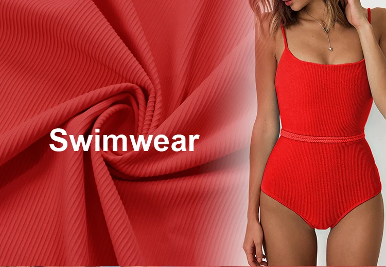 China Direct Sale Elastic Thick Purple Polyester Spandex Rib Thread