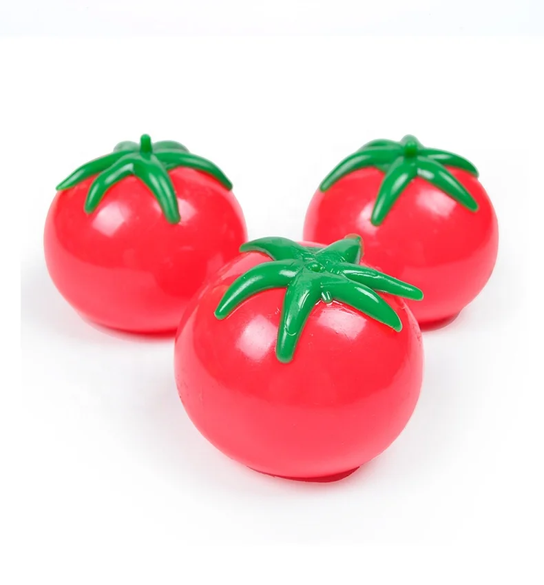 Mini Venting Toys - Fun Fruit Squeeze Unbreakable Tomatoes