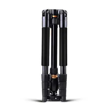 QZSD Q555 Professional Aluminum Tripod for DSLR SLR Camera with Ball Head Loading 8KG Tripod to Monopod detail image