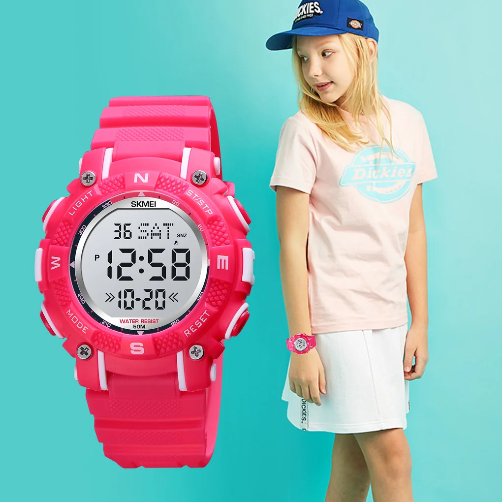 New Arrival Skmei 1613 Sport Digital Watch for Kids Water Resistant 50  Meters Original Factory Wholesale Price