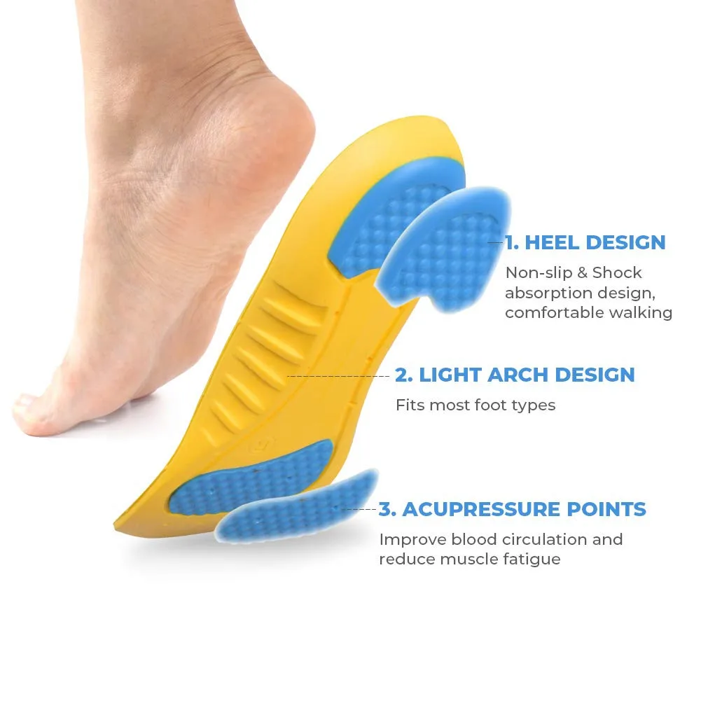 Functional Orthotics Shock Absorption insoles made in korea 