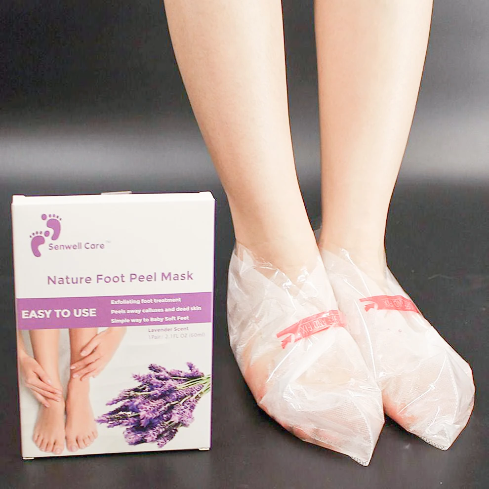 Odm мягкая отбеливающая отшелушивающая Магическая маска для ног для ухода за кожей ног
