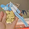 Strawberry My Melody Blue Lanyard