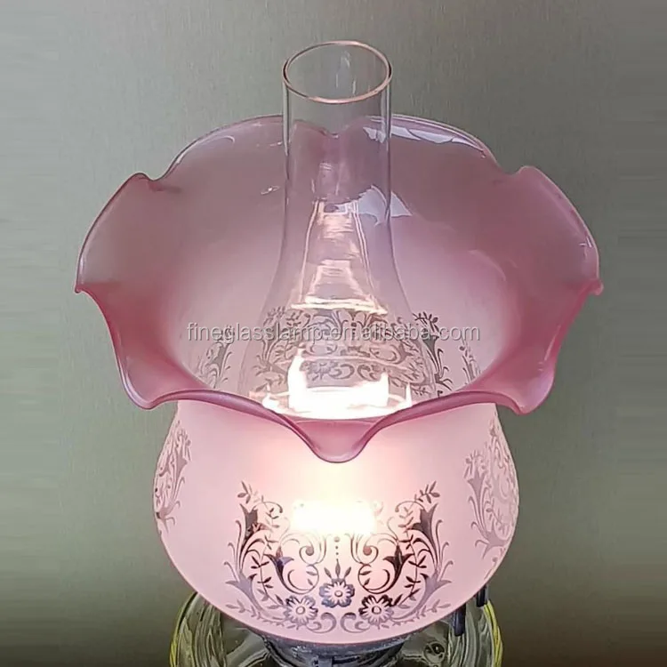 Bán Buôn Màu Hồng Frosted Glass Oil Lamp Shade Thay Thế - Buy Trang Trí Đèn  Thủy Tinh Màu,Kính Mờ Đèn Bóng Râm,Thủy Tinh Dầu Đèn Bóng Râm Product On  Alibaba.Com