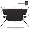 Oxford front windshield+side window+4*windproof straps