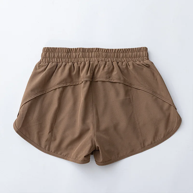 Quick-drying Two-piece Mesh Yoga Pants Anti-exposure Fitness Running Stretch Shorts detail