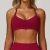 dark red bra
