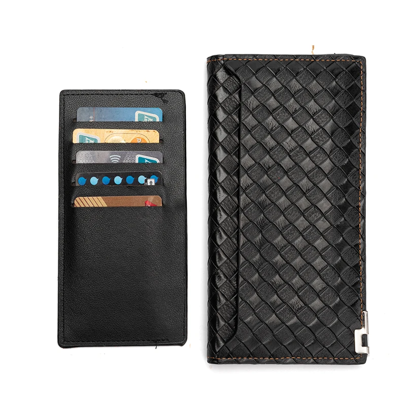 Compact Slim Thin Credit Card PU Leather Wallet Men