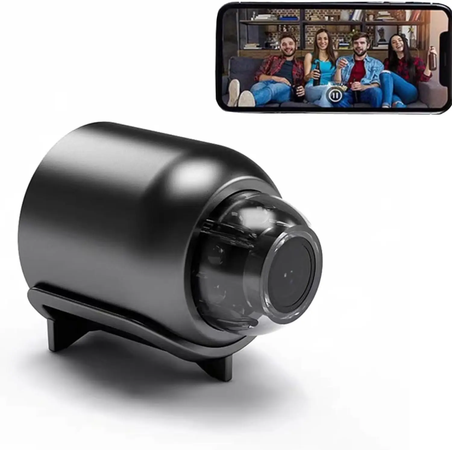 Mini Camera Wireless Security Cameras That Connect To Your Phone Wireless  Security Personal Home Security Cameras High Quality, image size:1500x1492