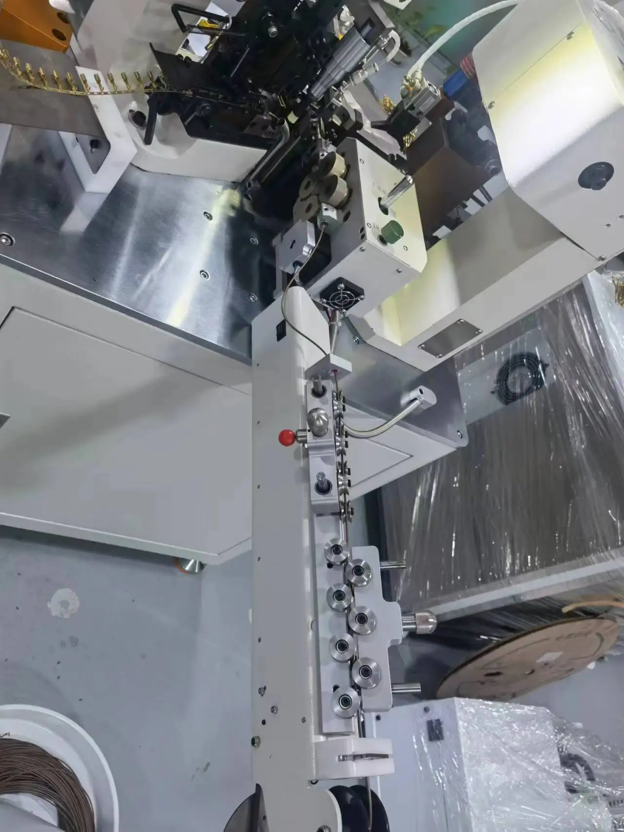 Машина для автоматического наполнения двойных терминал POS машина MW-B-108B резки проволоки одноконцевой ключ пилинга с двойным концом пилинг