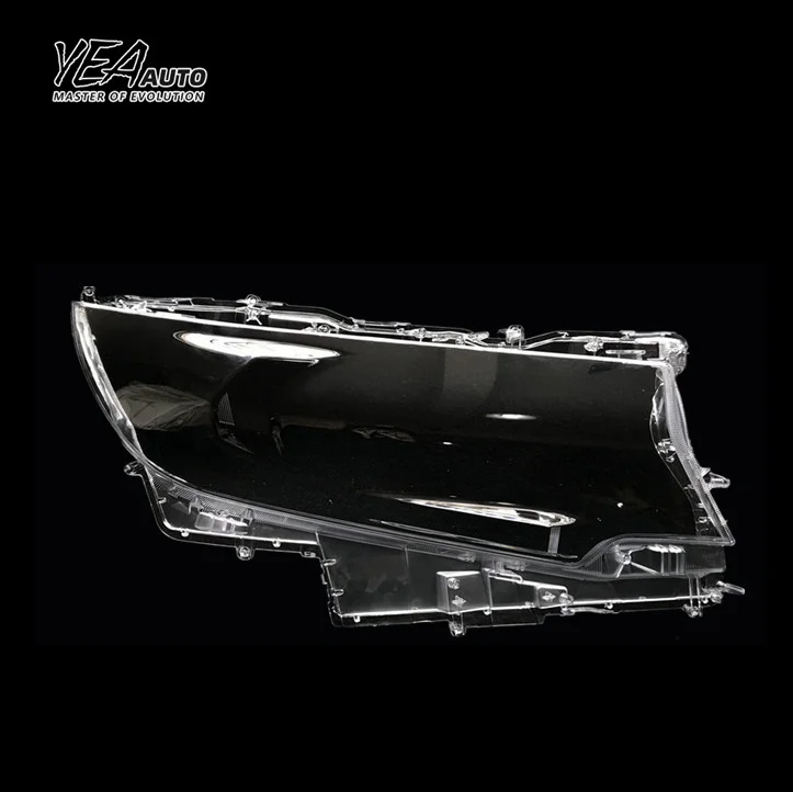 Penutup Lampu Depan Mobil YEA AUTO Lensa Kaca untuk Toyota Land Cruiser Prado 2017 - 2019 Penutup Lensa PC Penutup Lampu Transparan
