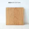 Estilo cuatro en madera de cerezo.