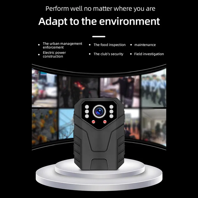 Personal Body Camera With Audio and Video Recording Wearable Camera Bodycamera Body Cam