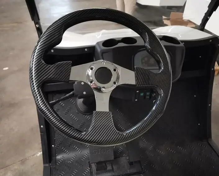 4 Seats Forward Electric Golf Cart 48v Ac Motor Good Climbing Electric