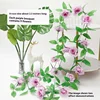 Each purple bouquetcontains 9 flowers