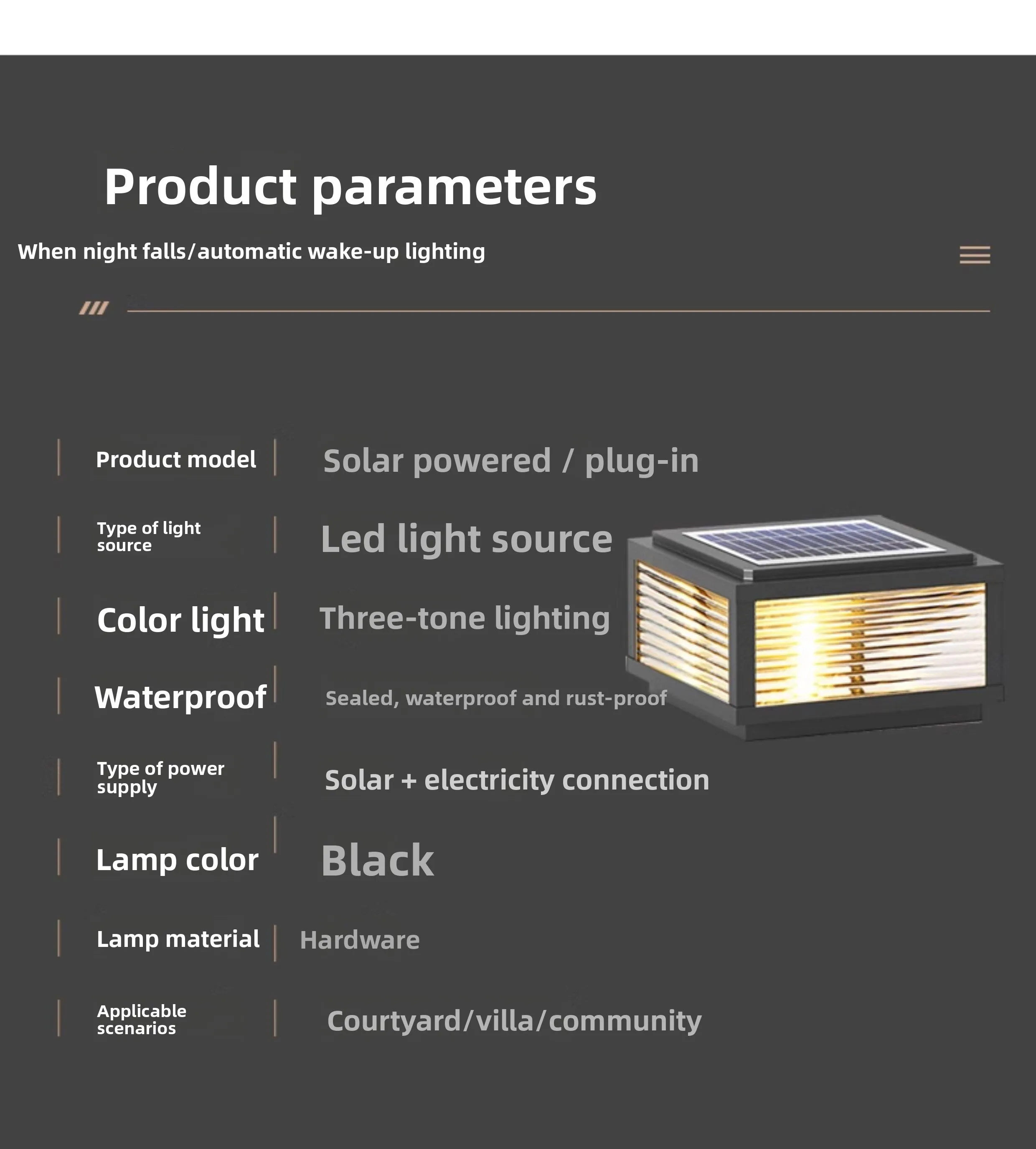 Specifications