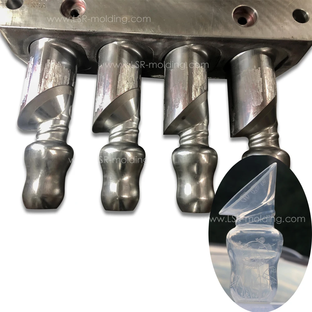 Custom Liquid Silicone Rubber LSR Injection Mould Molding Tooling
