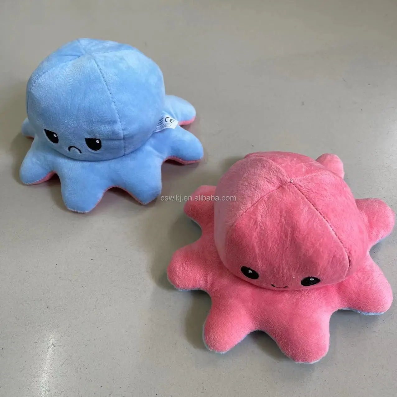 Creative 20cm Plush Animal Toy Octopus Flip Reversible Plush Octopus