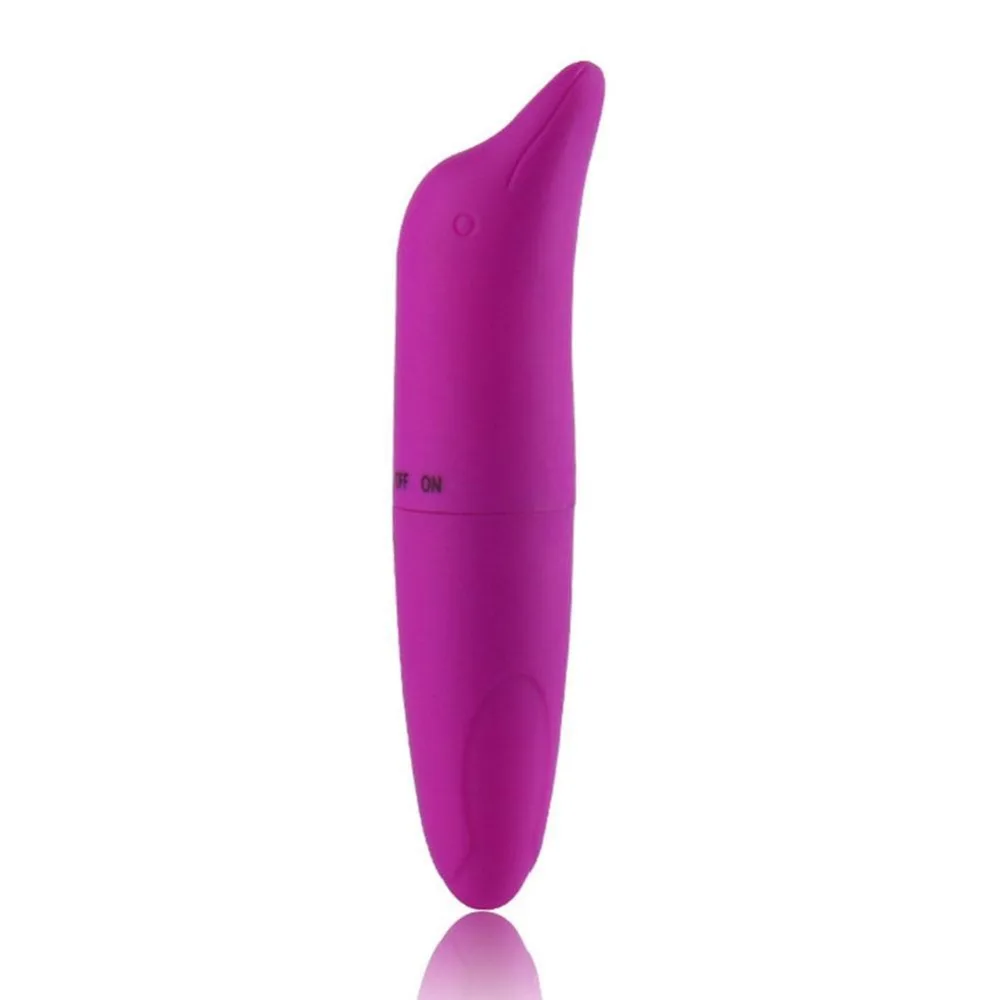 Dolphin Shape Mini Bullet Vibration Massager Lesbian Japanese Massage Wand Vibrator Sex Toy Ciitoris Bullet Vibrators