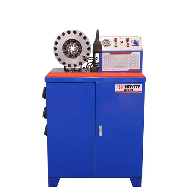 HYT-51F Hydraulic Hose Crimping Machine Professional 1/4" to 2" Hose Fitting Press Tool for 6-51mm Hoses