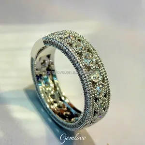 9K/10K/14K/18K Gold Men's Diamond Ring - Iced Out Hip Hop Jewelry, Lab Grown Diamonds, Customizable